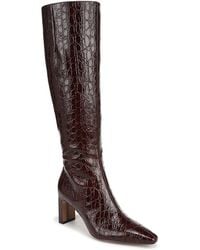 Sam Edelman - Sylvia Wide-calf Dress Boots - Lyst