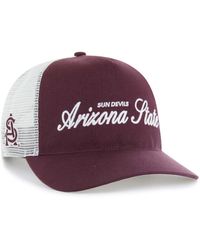 '47 - And Arizona State Sun Devils Contemporary Basics Foundation Trucker Hitch Adjustable Hat - Lyst