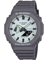 G-Shock - Analog Digital Gray Resin Strap Watch 45mm - Lyst