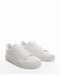 Mango - Lace-up Sneakers - Lyst