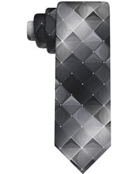 Van Heusen - Shadow Grid-pattern Tie - Lyst