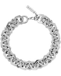 Olivia Burton - Honeycomb Tone Link Bracelet - Lyst
