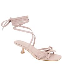 BCBGeneration - Imerez Ankle Wrap Kitten Heel Sandals - Lyst