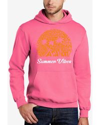 LA Pop Art - Summer Vibes Word Art Hooded Sweatshirt - Lyst