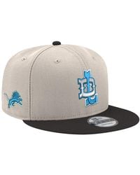 KTZ - Cream/blue Detroit Lions City Originals 9fifty Snapback Hat - Lyst
