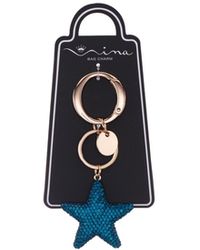 Nina - Crystal Star Bag Charm - Lyst
