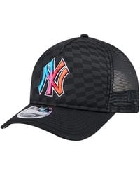 KTZ - New York Yankees Gradient 9forty A-frame M-crown Trucker Adjustable Hat - Lyst