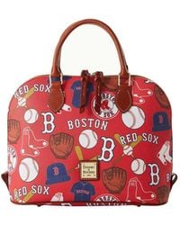 Dooney & Bourke - Boston Red Sox Game Day Zip Satchel Bag - Lyst