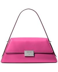 Michael Kors - Michael Ludlow Small Leather Convertible Shoulder Bag - Lyst