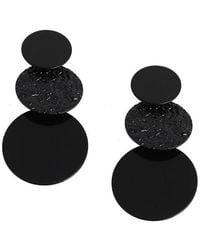 SOH - Circular-dent Drop Earrings - Lyst