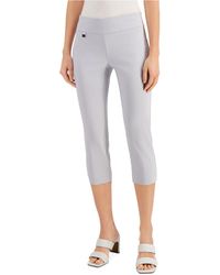 alfani tummy control capri pants
