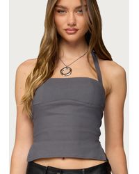Edikted - Dara Halter Top - Lyst