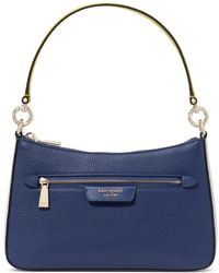Kate Spade - Hudson Colorblocked Pebbled Leather Small Convertible Crossbody - Lyst