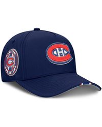 Fanatics - Montreal Canadiens 2025 Nhl Draft Authentic Pro On-stage Podium A-frame Adjustable Hat - Lyst