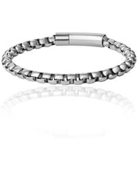 Lucky Brand - Tone Box Chain Bracelet - Lyst