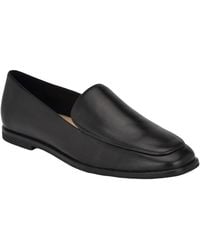 Calvin Klein - Nolla Square Toe Slip-on Casual Loafers - Lyst