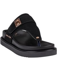 Gc Shoes - Cailan Hardware Footbed Flats Sandals - Lyst