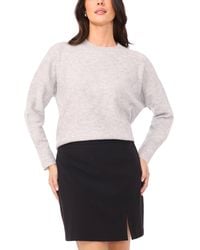 Vince Camuto - Sequin Long Sleeve Crewneck Sweater - Lyst