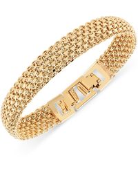 On 34th - Linked Mesh Multi-row Flex Bracelet - Lyst