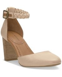 Lucky Brand - Kainda Braided Ankle-strap Block-heel Pumps - Lyst