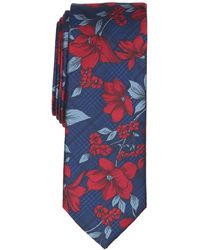 BarIII - Norris Floral Pattern Skinny Tie - Lyst