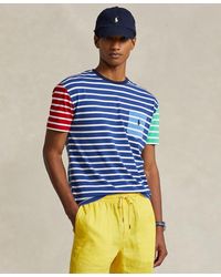 Polo Ralph Lauren - Classic-fit Striped Jersey T-shirt - Lyst