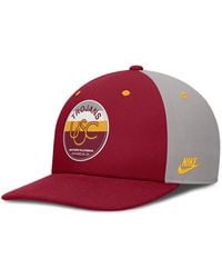 Nike - Cardinal/gray Usc Trojans Prep Pro Performance Snapback Hat - Lyst