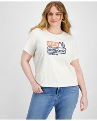 Levi's - Plus Size Graphic Authentic Cotton Short-sleeve T-shirt - Lyst
