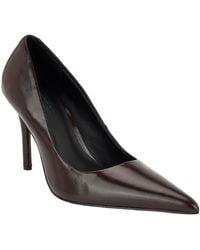 Guess - Naprini Leather Pointed Toe High Stiletto Pumps - Lyst