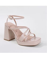 BERNESS - Adore Strappy Block Heeled Sandal - Lyst