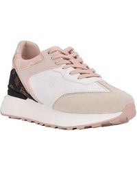 Guess - Luchia Fashion Forward Chunky Bottom Sneakers - Lyst