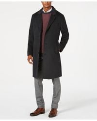 London Fog - Men Signature Wool-blend Overcoat - Lyst