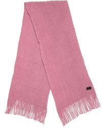 Mio Marino - Wide Knit Ribbed Scarf - Lyst