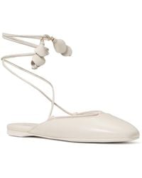 Kate Spade - Eloise Ankle Wrap Mule Flats - Lyst