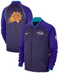 Nike - Phoenix Suns 2023/24 City Edition Authentic Showtime Performance Raglan Full-zip Jacket - Lyst