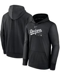 Nike - Los Angeles Dodgers Authentic Collection Practice Performance Pullover Hoodie - Lyst