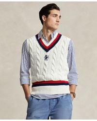 Polo Ralph Lauren - Cotton Cricket Sweater Vest - Lyst
