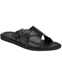 Calvin Klein - Elon Sandals, Leather - Lyst