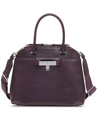 Calvin Klein - Becky Convertible Turnlock Dome Satchel - Lyst