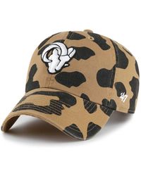'47 - Los Angeles Rams Rosette Clean Up Adjustable Hat - Lyst
