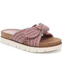 Sam & Libby - Astrid Bow Platform Footbed Sandals - Lyst