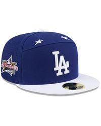 KTZ - Royal/white Los Angeles Dodgers 2025 Mlb All-star Game Side Patch 59fifty Fitted Hat - Lyst