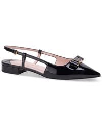 Kate Spade - Bowdie Pointed-toe Slingback Flats - Lyst