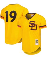 Mitchell & Ness - Tony Gwynn San Diego Padres 1982 Authentic Cooperstown Collection Mesh Batting Practice Jersey - Lyst