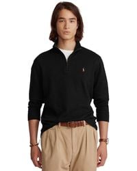 Polo ralph lauren men's store estate rib half zip sweater