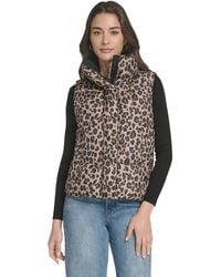 Levi's - Regular Stand Collar Puffer Vest - Lyst