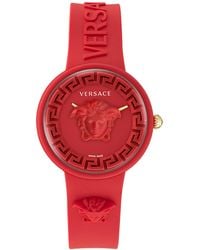 Versace - Swiss Medusa Pop Silicone Strap Watch 39mm Set - Lyst