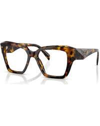 Prada - Square Eyeglasses - Lyst