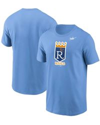 Nike - Kansas City Royals Cooperstown Collection Logo T-shirt - Lyst