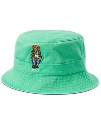 Polo Ralph Lauren - Polo Bear Twill Bucket Hat - Lyst